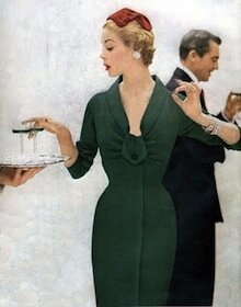 elegant sophisticated woman