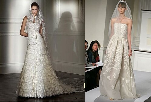 elegant wedding dress style