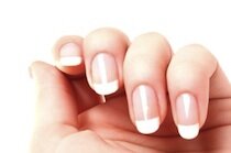 elegant french manicure