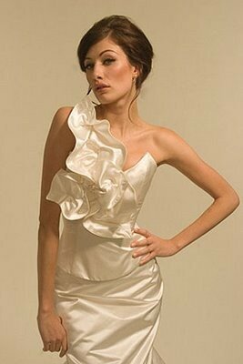 50s style wedding dress