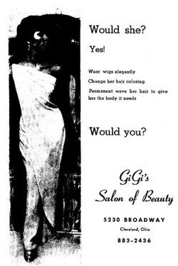 elegant beauty salon ad