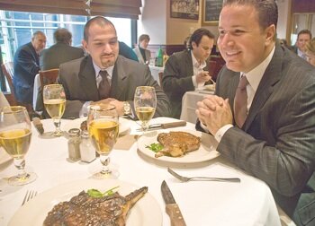 business lunch in manhattan