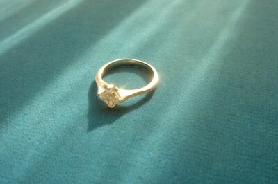 elegant engagement ring text