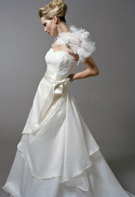 elegant glamorous bride