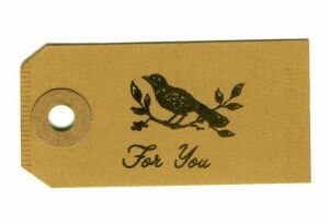 beautiful gift tag