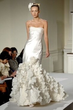 elegant glamorous bride
