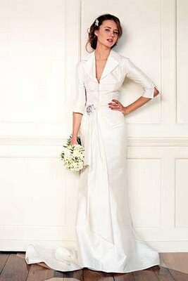 elegant chic wedding dress