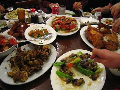 table manners in china