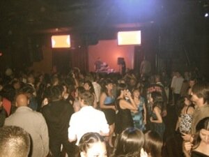 big party where you do not know anyone