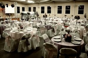 empty wedding reception
