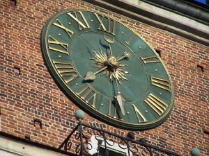 clock to remind us to be punctual