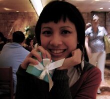 picture of me opening my gift?